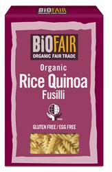 Organic Rice Quinoa Fusilli Pasta Fair Trade 250g, Biofair