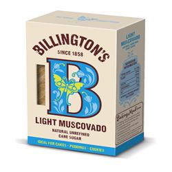 Light Muscovado Sugar 500g, Billingtons