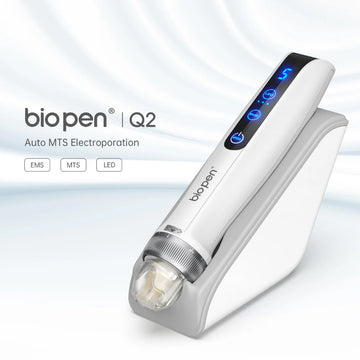 Dr Pen Bio Pen Q2 PEN MICROTOILLE 3-en-1 avec luminothérapie LED et microcurrent