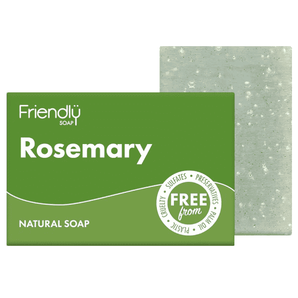 Friendly Soap Rosemary Soap Bar 95g - welzo