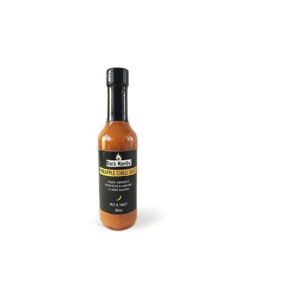 Pineapple Chilli Sauce 180ml, Black Mamba