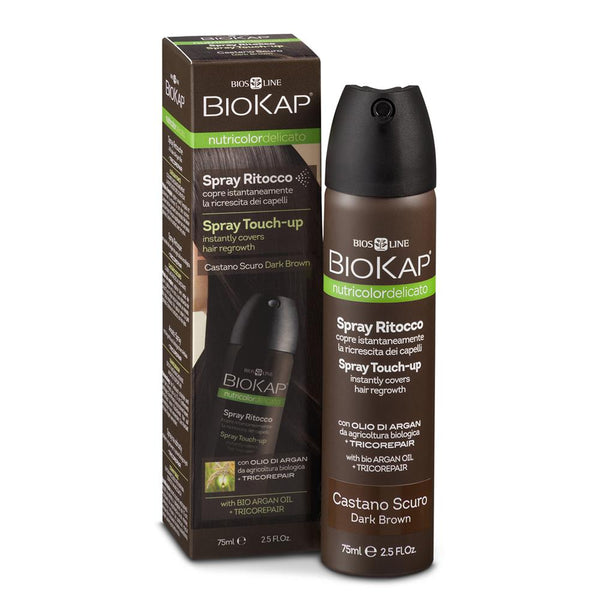 Dark Brown Root Touch Up Spray 75ml, BioKap