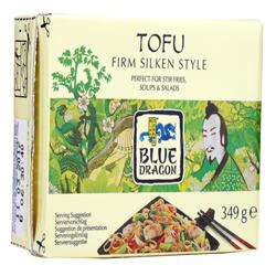 Tofu Firm Silken Style 349g, Blue Dragon