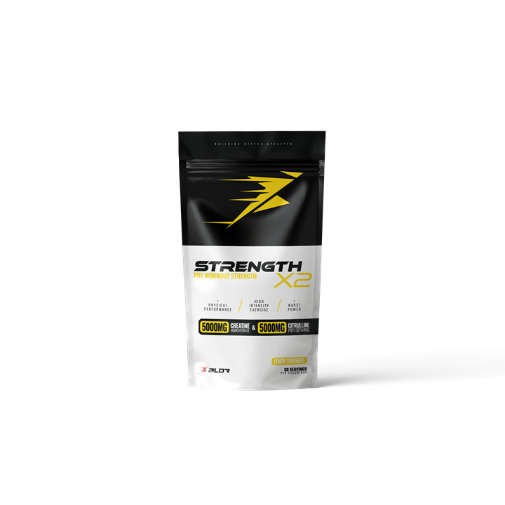 X2 Strength BLDR Sports Strength X2 360g Lemon Sherbert - welzo