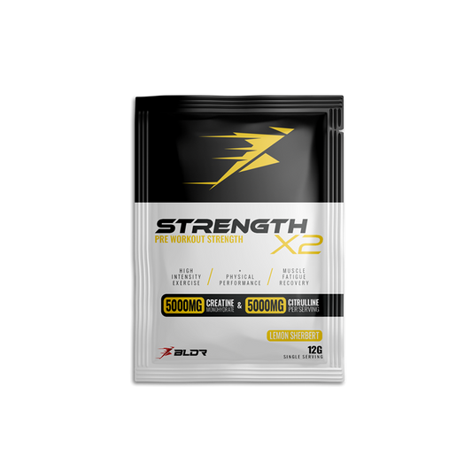 BLDR Sports Strength X2 Sachets 15x12g Lemon Sherbert