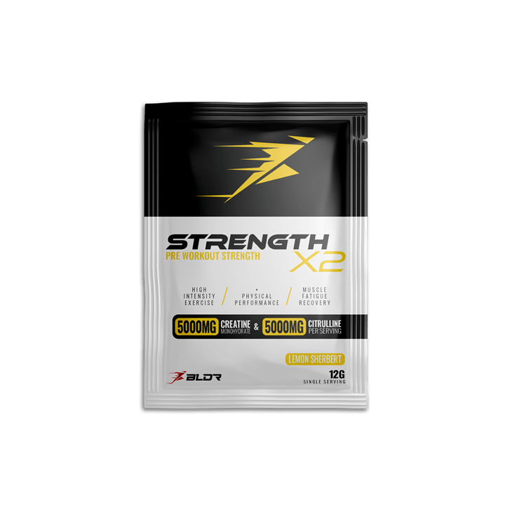 BLDR Sports Strength X2 Sachets 15x12g Lemon Sherbert