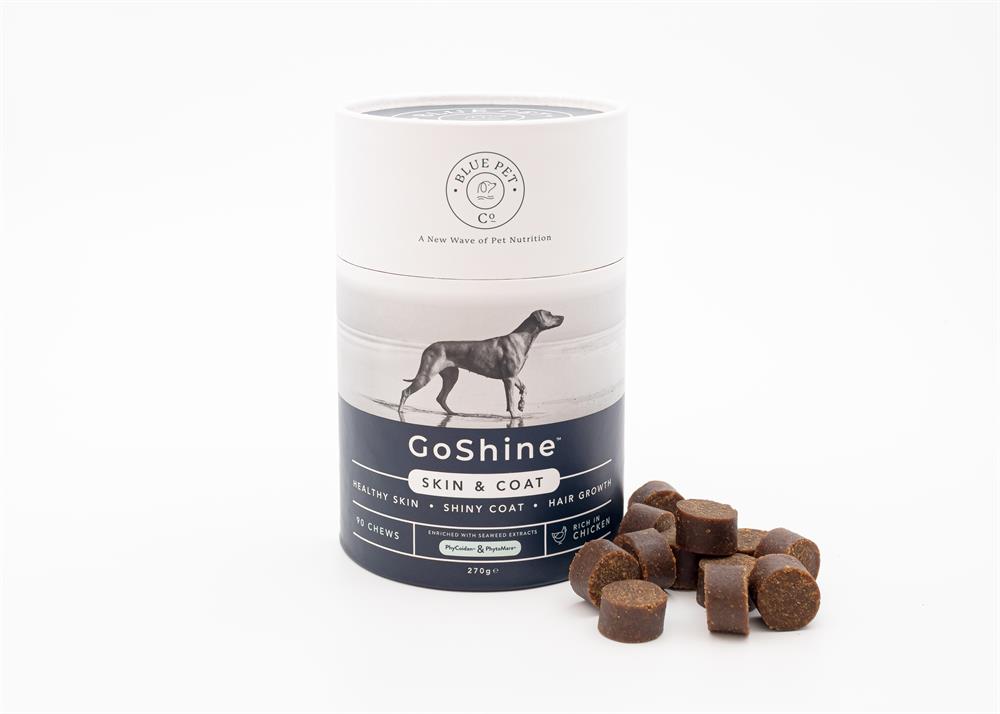 GoShine Chicken Skin and Coat Supplements 270g, Blue Pet Co