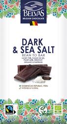 Tablet Dark & Sea Salt Rep Dom and Peru 90g, Belvas