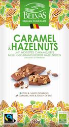 Tablet Milk & Caramlized Hazelnuts 90g, Belvas