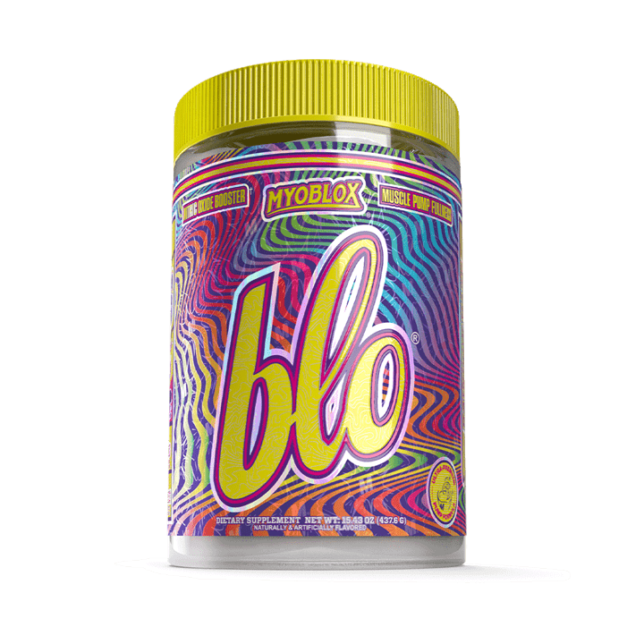 MyoBlox Blo Muscle Pump Formula 437.6g Rainbow Haze