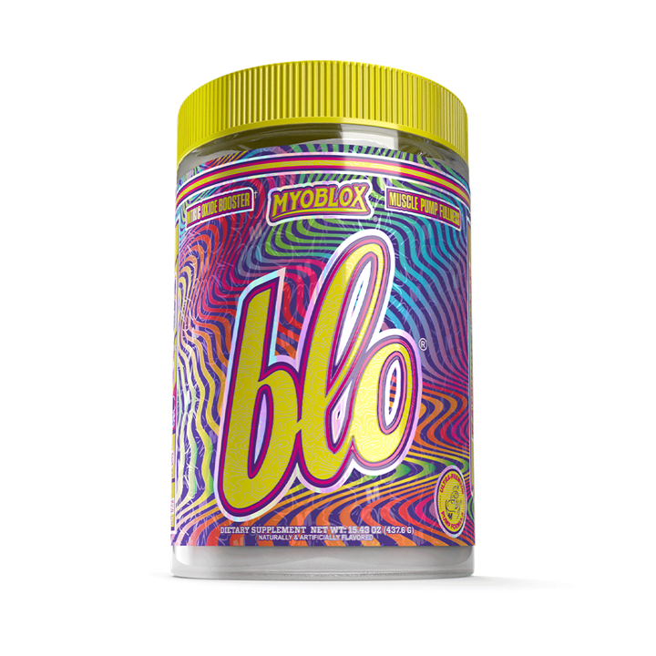 MyoBlox Blo Muscle Pump Formula 437.6g Rainbow Haze