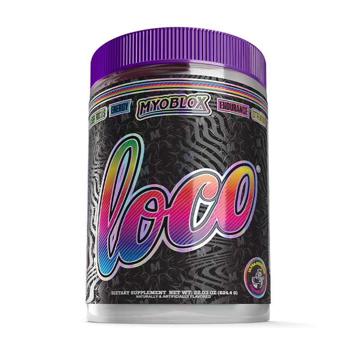 MyoBlox Loco Pre-Workout 624g Galactic Glow