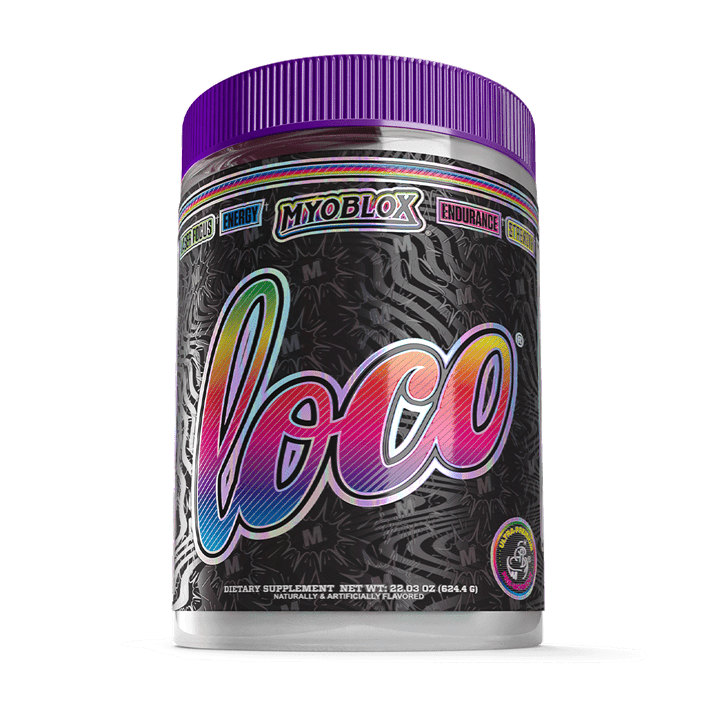 MyoBlox Loco Pre-Workout 624g Galactic Glow