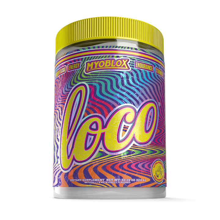 MyoBlox Loco Pre-Workout 632g Rainbow Haze