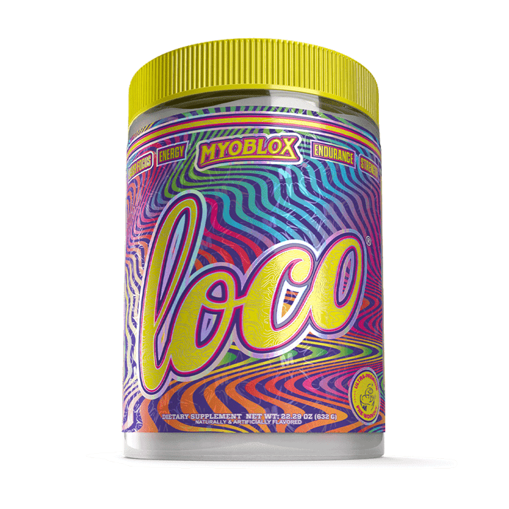 MyoBlox Loco Pre-Workout 632g Rainbow Haze