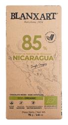 BLANXART Premium Organic & Vegan 85% NICARAGUA 75g, Blanxart