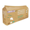 Organic Bamboo Nappies Size 2 (5-8 kg 30 nappies), Beaming Baby