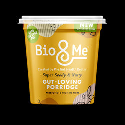 Bio&Me Super Seedy & Nutty Gut-Loving Porridge Pot 58g, Bio&Me