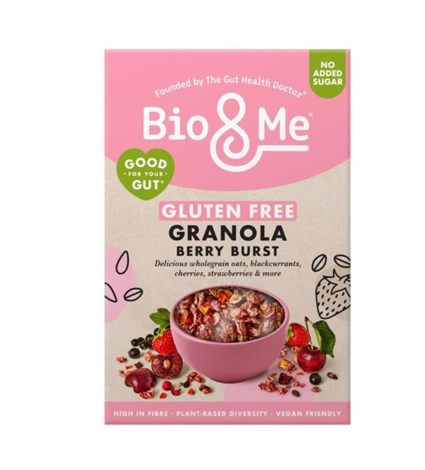 Bio&Me Berry Burst Gut-Loving Gluten Free Granola 350g, Bio&Me