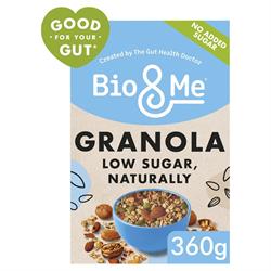 Bio&Me Low Sugar Naturally Gut-Loving Granola 360g, Bio&Me