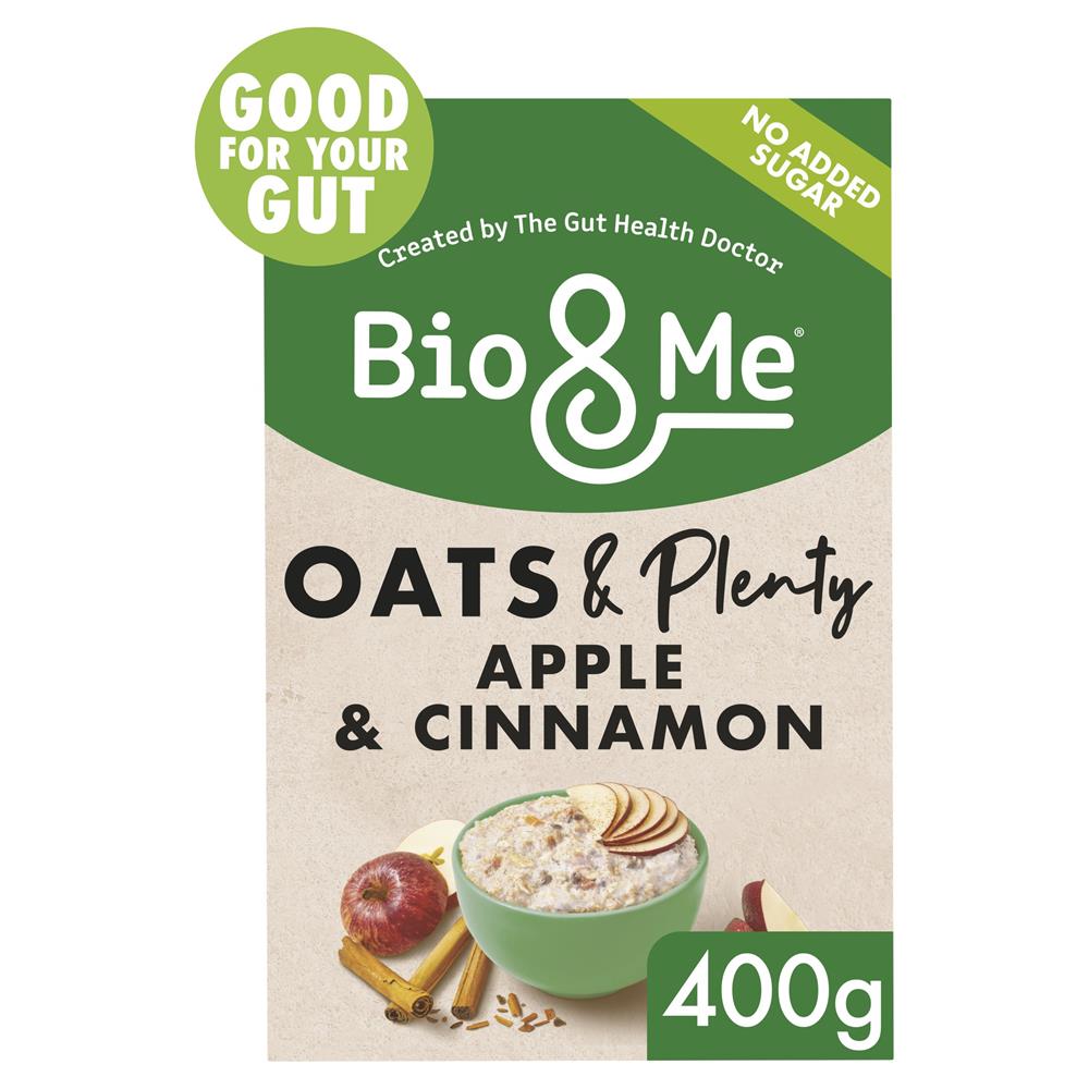 Bio&Me Apple & Cinnamon Gut-Loving Porridge 400g, Bio&Me