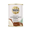 Coconut Milk - Light 9% fat Organic 400ml, Biona