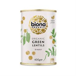 Organic Green Lentils - 400g, Biona