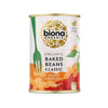 Organic Baked Beans in Tomato Sauce 400g, Biona