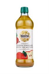 Organic Cider Vinegar 500ml, Biona