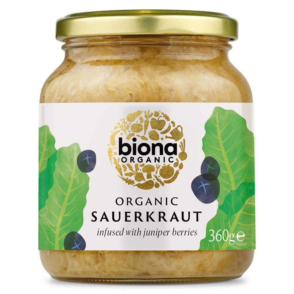 Organic Sauerkraut 360g, Biona