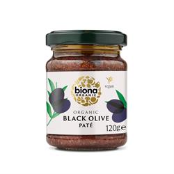 Organic Black Olive Pate 120g, Biona