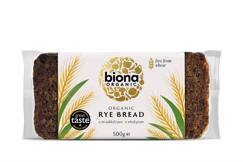 Organic Rye Bread - 500g, Biona