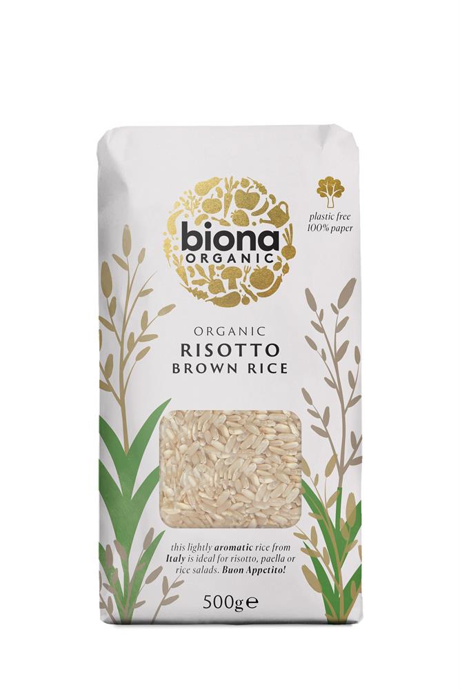 Risotto Rice - Brown- Organic 500g, Biona