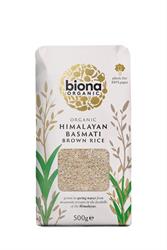 Basmati Brown Rice Organic 500g, Biona