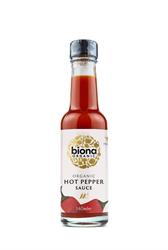 Organic Hot Pepper Sauce 140ml, Biona