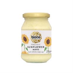 Organic Sunflower Mayonnaise Free Range 230g, Biona