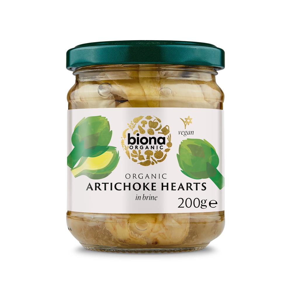 Organic Artichoke Hearts 200g, Biona