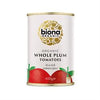 Organic Whole Peeled Tomatoes 400g, Biona