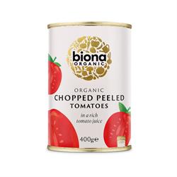 Organic Chopped Tomatoes 400g, Biona