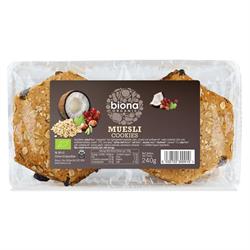 Organic Muesli Cookies 240g, Biona