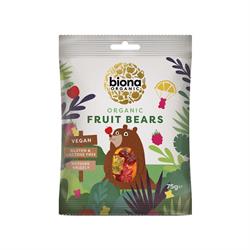 Organic Mini Fruit Bears 75g, Biona