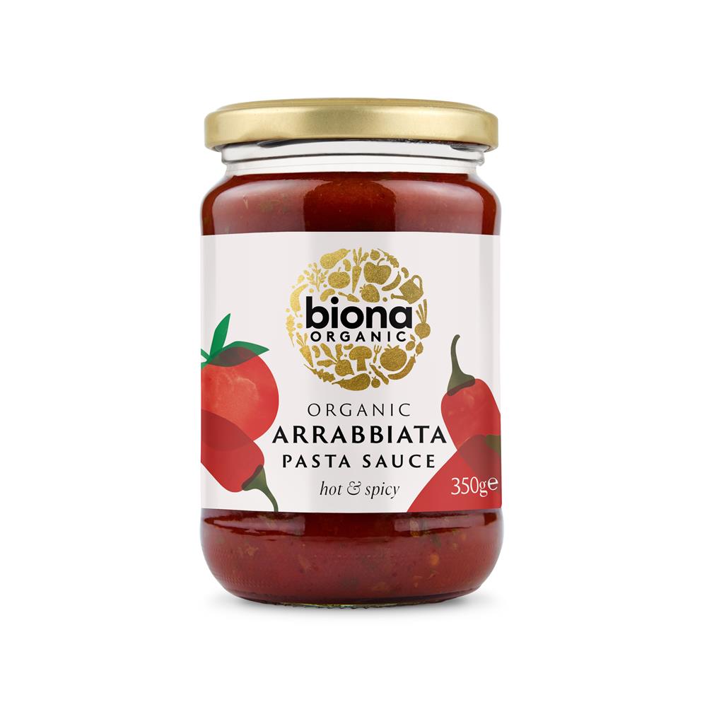 Organic Arrabbiata - Hot & Spicy Pasta Sauce 350g, Biona