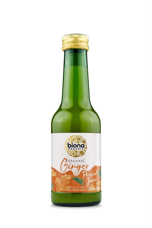 Organic Ginger Juice 200ml, Biona