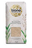 Organic Basmati Brown Rice 1kg, Biona