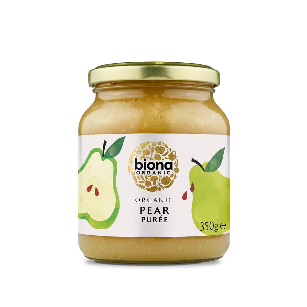 Organic Pear Puree - No Added Sugar 350g, Biona