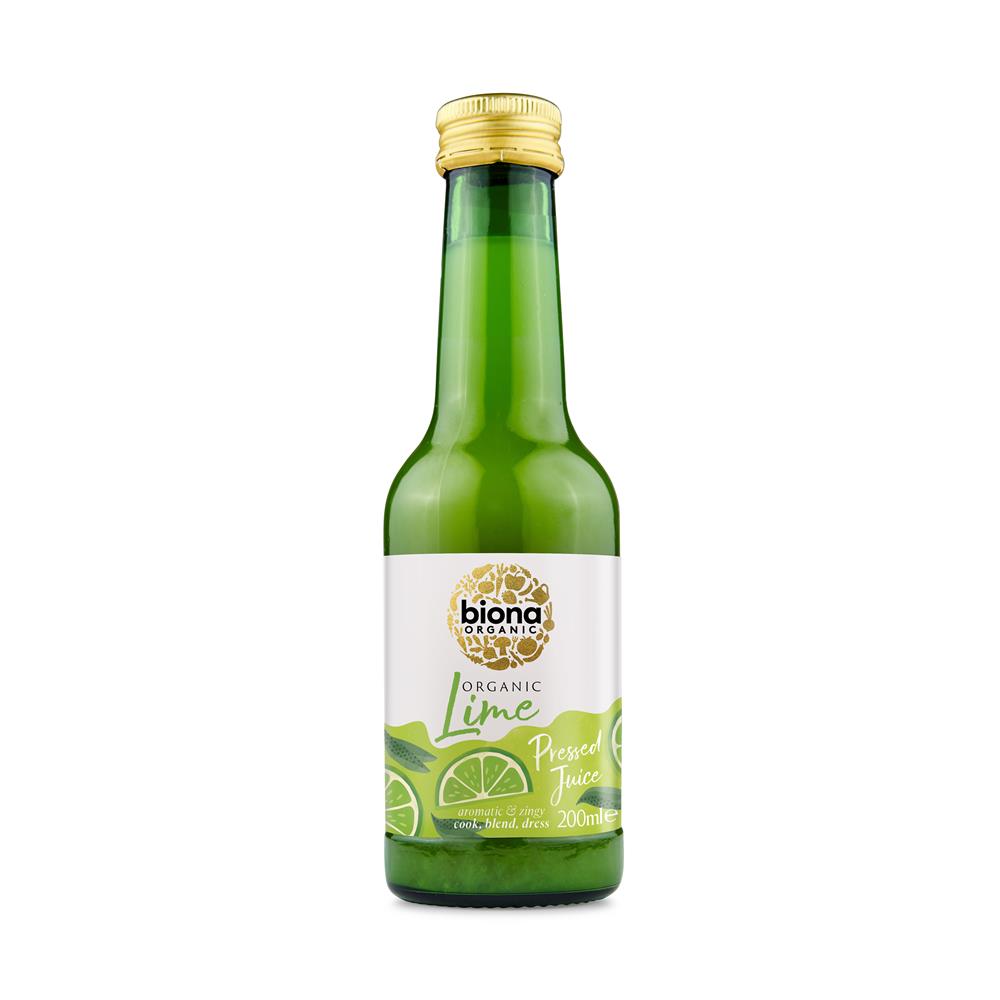 Organic Lime Juice 200ml, Biona