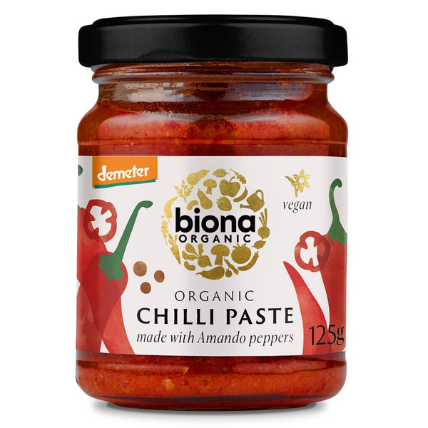 Organic Demeter Chilli Paste 125g, Biona