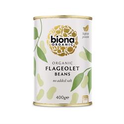 Organic Flageolet Beans 400g, Biona