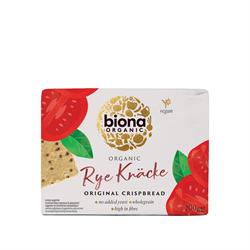 Organic Rye Crispbread Original 200g, Biona