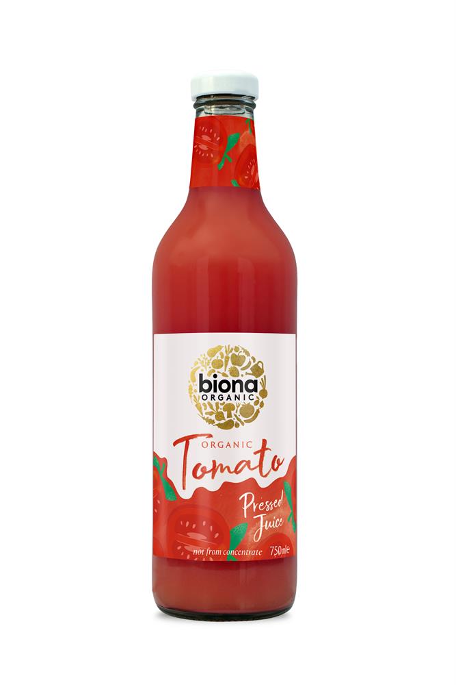 Organic Tomato Juice - Pressed 750ml, Biona